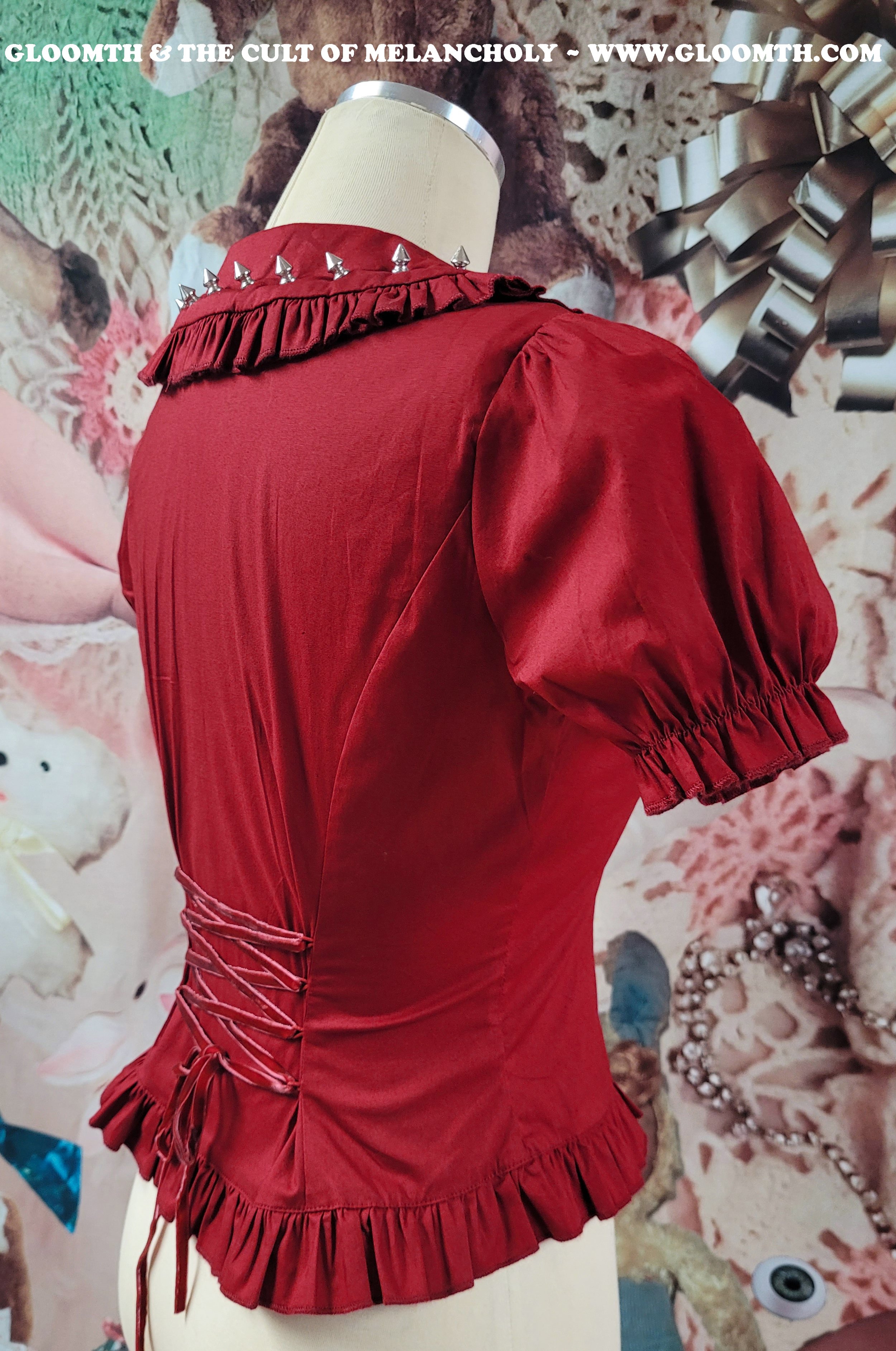 トップス Ozz Angelo gothic Lolita gimmick blouse Ozz Angelo gothic Lolita gimmick blouse